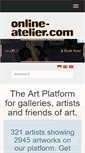 Mobile Screenshot of online-atelier.com